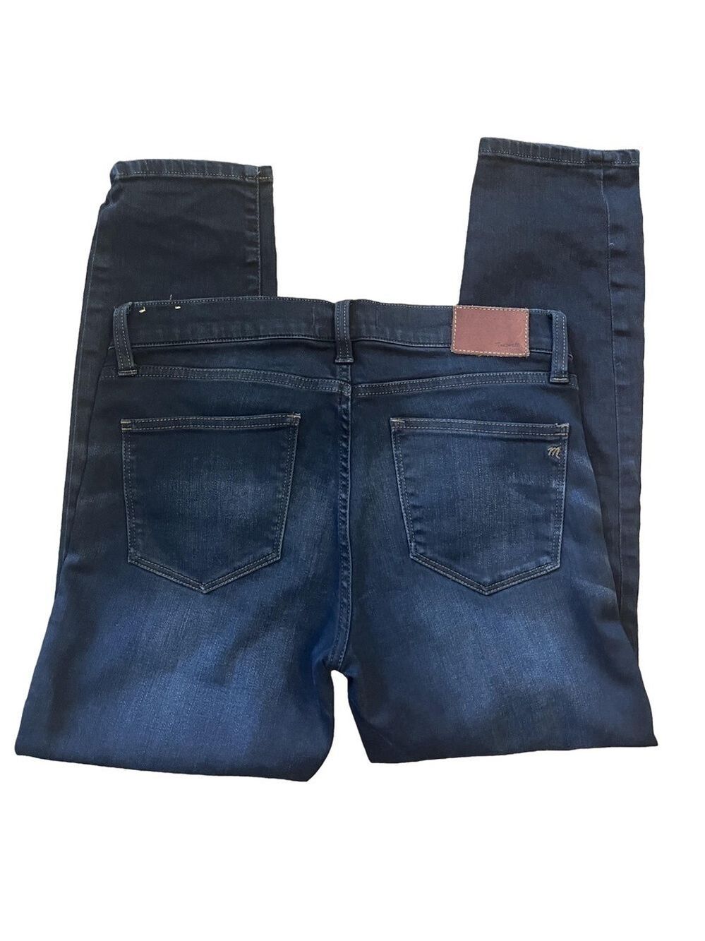 Madewell Women’s Skinny Skinny Crop Dark Wash Jeans Size: 28